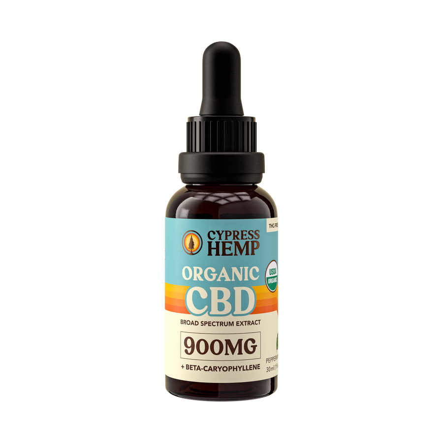 USDA Organic Broad Spectrum CBD Oil + BCP